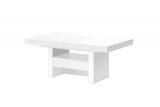 Konferenční stolek AVERSA LUX (bílá mat/bílá lesk)