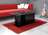 Konferenční stolek SORENTO (černá lesk)