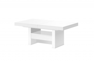 Konferenční stolek AVERSA LUX (bílá mat/bílá lesk)