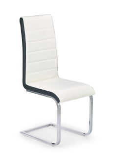 Židle PADOVA (bílá/černá)